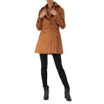 Trench imperméable à capuche, Camel, taille S - XXL